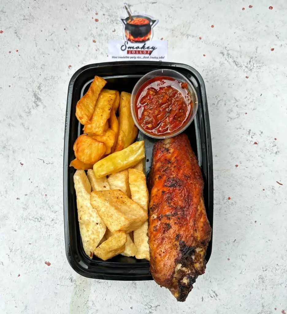 Sweet Potato Fries + Chicken