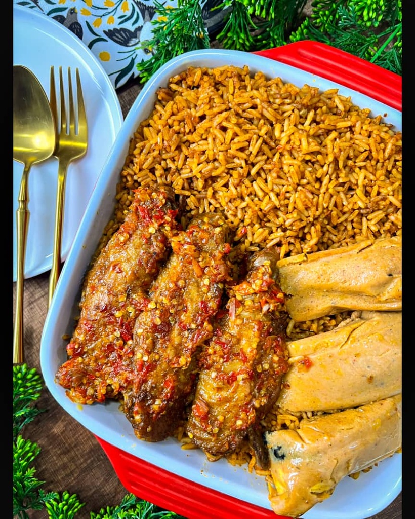 Smokey Jollof Rice + Plantain & Turkey (Value Added Pack)