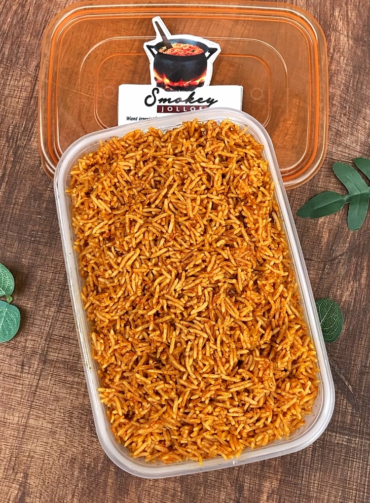 Tasty Jollof Rice In Bowls (1.5Litres)