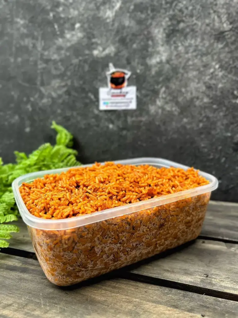 Tasty Jollof Rice In Bowls (3.5Litres)