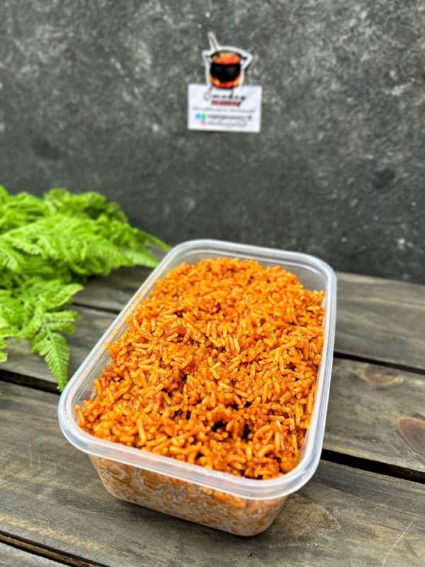 Tasty Jollof Rice In Bowls (5Litres)